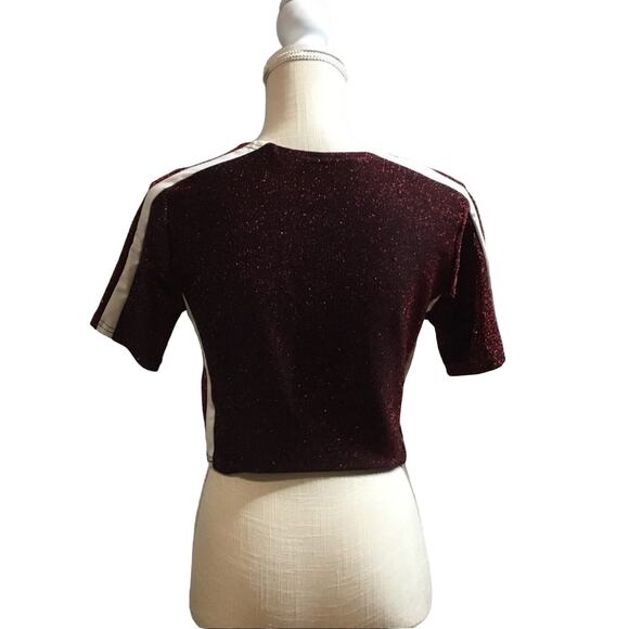 Red Cropped Top - Picture 3 of 3